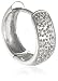 9ct White Gold Diamond Gents Huggy Earring