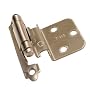 Amerock Decorative 3/8" Inset Self Closing Cabinet Door Hinge Satin Chrome