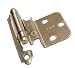 Amerock Decorative 3/8" Inset Self Closing Cabinet Door Hinge Satin Nickel