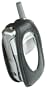 Technocel Swivel Leather Case for Audiovox CDM-8500 and other handsets - black with swivel clip