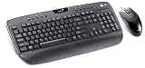 Genius KB-C220e Wired Multimedia Keyboard and Optical Mouse Combo (Black) (KB-C220E COMBO KB+MOS ENGLISH BLACK)