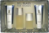 Bill Blass Classic by Bill Blass for Women 4 Piece Set Includes: 1.7 oz Eau de Toilette Spray + 1.0 oz Eau de Toilette Spray + 3.3 oz Luxurious Body Cream + 3.3 oz Moisturizing Body Wash
