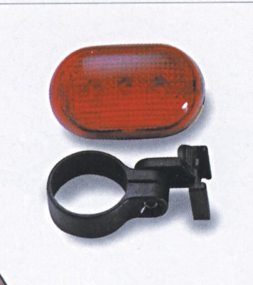 Childrens Toyshop  Sporting Goods : Topeak Rear Bicycle Light Red