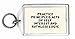 Practice Principled Acts of Self Interest and Ruthless Logic Keychain