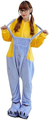 Meilaier Men and Women Cute Despicable Me Onesie Pajamas Cosplay Homewear Medium