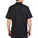 Dickies Occupational Workwear LS535BK Polyester/ Cotton Men's Short Sleeve Industrial Work Shirt, Black
