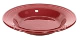 Fiesta Cinnabar 451 9-inch Rimmed Soup Bowl