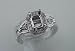 Ladies 14KW Diamond Engagement Ring Set