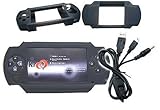 Black Protective Skin Cover Case for PSP Sony Playstation + Psp 2-in-1 Usb  ....