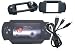 Black Protective Skin Cover Case for PSP Sony Playstation + Psp 2-in-1 Usb Data Transfer + Charger Cable