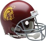 USC Trojans Full Size Replica Riddell Unsigned Helmet - College Tumblers