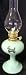JADE JADEITE w/Scottie Dog - Oil Lamp - 14