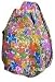 Jet Flower Power Knock Off Backpack - Available in White or Black