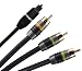 Electronics : Monster Cable High Performance Component Video Digital Fiber Optic AV Kit (2 meters) (CV2FO2M)