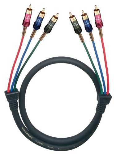 Oehlbach Componenten Videokabel Cinch 3,0m schwarz Preisvergleich