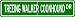 Treeing Walker Coonhound STREET SIGN ~ High Quality Aluminum ~ Dog Lover