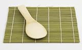 Bamboo Sushi Mat with Bamboo Sushi Paddle