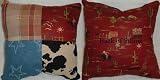 Go West Patch Pillow