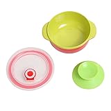 GoolRC ベビーボウル 吸盤付き 抗菌 漏れ防止 食品保存容器 フィーディング