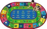 Lengua Link Spanish Rug - 7.67 Foot x 10.75 Foot Oval