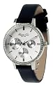 Kenneth Cole Damenarmbanduhr Leder Edelstahl Steinbesetzt Datum KC2523