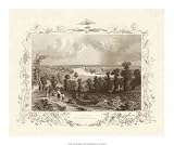 Views Of England V by Tombleson. Art Print Poster 19 inches width by 16 inches height. Highest Quality Art Poster Print