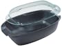 Swiss Diamond Cast-Aluminum Nonstick 5-2/7-Quart Roaster with Lid