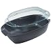 Swiss Diamond Cast-Aluminum Nonstick 5-2/7-Quart Roaster with Lid