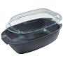 Swiss Diamond Cast-Aluminum Nonstick 5-2/7-Quart Roaster with Lid