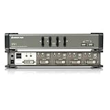 IOGear 4-Port DVI KVMP Switch with Audio and Cables GCS1764