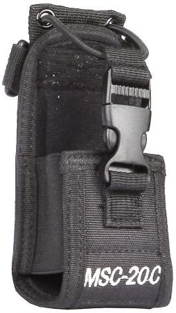 GOODIO Multi-function Radio Case Holder for Kenwood Yaesu Icom Motorola HYT Baofeng , Black(1 Pack include 10 items)