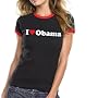 I Heart Obama Womens T-Shirt (4 Colors)