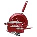 SilverStone2 Webster Place 10-Piece Cookware Set, Pomegranate