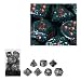 Chessex 25308 - Würfelset gesprenkelt Space, 7 verschiedene Würfel