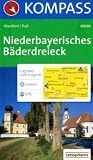 Niederbayerisches B&auml;derdreieck: Wander- und Radtourenkarte - Bad Birnbach, Bad F&uuml;ssing, Bad Griesbach - GPS-genau - 1:25.000 - Kompass