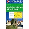 Niederbayerisches B�derdreieck: Wander- und Radtourenkarte. Bad Birnbach, Bad F�ssing, Bad Griesbach. GPS-genau. 1:25.000