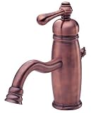 Danze D221016AC Opulence Centerset Single-Handle Faucet with Lever Handle, Antique Copper