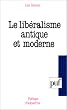 Le lib�ralisme antique et moderne