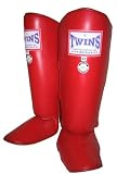 Muay Thai Shin Guards (Red)