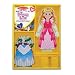 Melissa & Doug Deluxe 24-Piece Princess Elise Magnetic Dress-Up