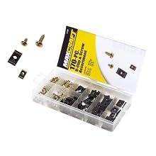 MAXCRAFT by MIT 7728 U-Clip and Screw Assortment, 170-pc.