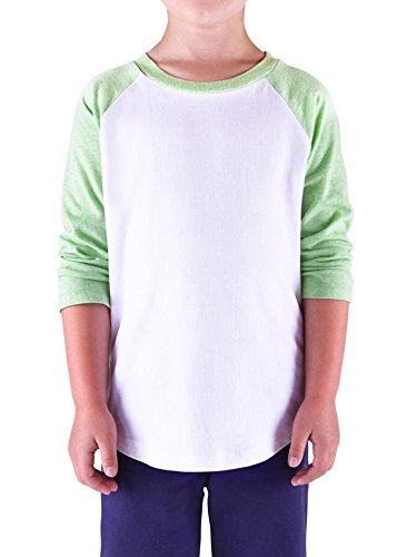 Colored Organics Boys' Organic Toddler 3/4 Sleeve Baseball Tee