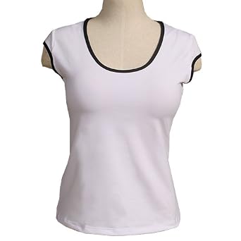 Ladies Tennis Fitness Cap Sleeve Top by DTL Down The Line Sportswear Inc.