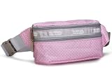 LeSportsac（レスポートサック）ダブルジップベルトバッグ ピンクピンドット 【並行輸入品】