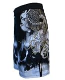 UN92 MF11 Dragon_Grey, 4-Way Stretch MMA Fight Shorts.