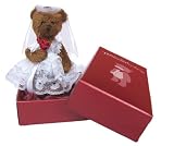Ideal Small Wedding Gift / Good Luck On Your Wedding Day Gift / Wedding Acceptance - Send Our Bride Teddy Delivery to Deliver Your Special Message (Add Accessories like Miniature Rings & Gifts for Your Teddy To Deliver) FREE Gift Card/Message Service