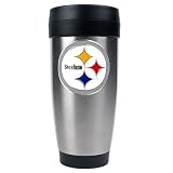 Pittsburgh Steelers 16-Ounce Stainless Steel Travel Tumbler