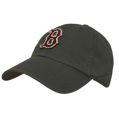 Boston Red Sox - Decline Logo Fitted Baseball Cap - Large