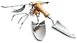 Strathwood 4-Piece Stainless Steel Garden Tool Set with Wood Handles