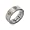 Eve's Addiction Unconditional Love Stainless Steel Golden Paw Print Ring, 5